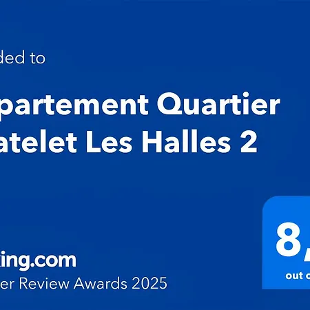Apartament Quartier Chatelet Les Halles 2 Free Netflix